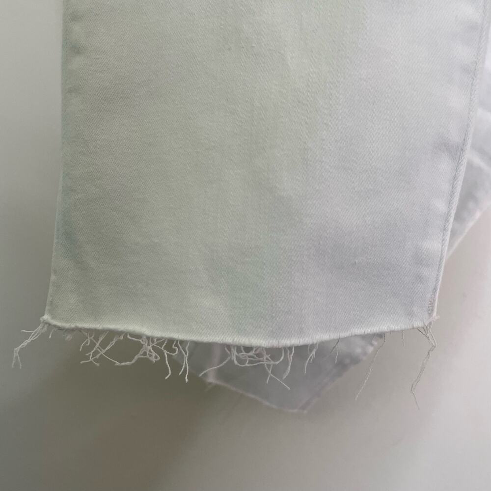 NWT J. Crew Factory Petite white stovepipe‎ straight jean signature stretch 31P - Picture 8 of 12